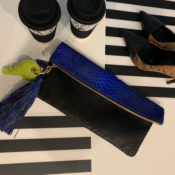 New SaCUIR Genuine Python Clutches - Picture 2 of 7